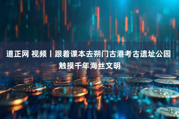 道正网 视频丨跟着课本去朔门古港考古遗址公园 触摸千年海丝文明