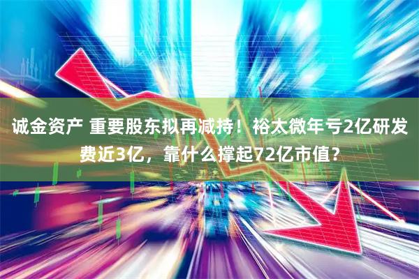 诚金资产 重要股东拟再减持！裕太微年亏2亿研发费近3亿，靠什么撑起72亿市值？